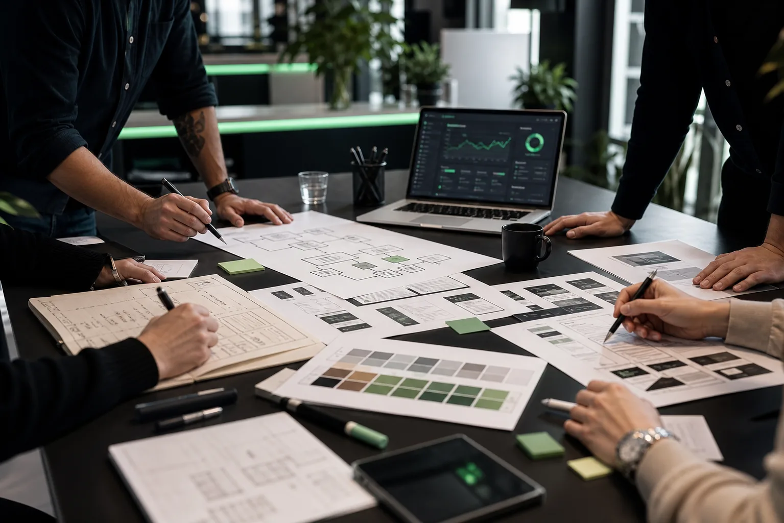 Website Strategie Workshop mit Sitemap, Wireframes und SEO Analyse